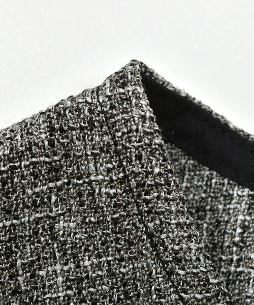 BeBe Petits Pois Vert（ベベプチポワヴェール）の「ツイードセットアップ(95~150cm)（セットアップ・キッズ・ブルー系その他/ブラック系その他・140cm/110cm/95cm/120cm/150cm/100cm/130cm）」の21枚目の写真