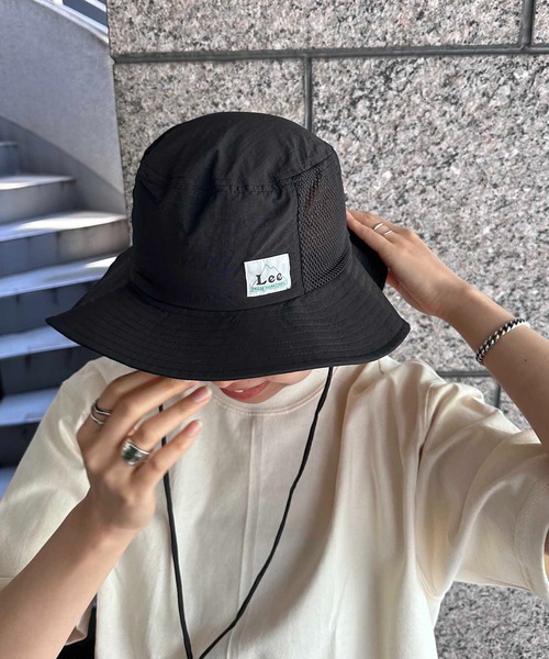 Lee(リー)の「LEE / MESH HAT / LA0650(ハット・レディース・パープル/オレンジ/ホワイト/ブラック・ONESIZE)」の2枚目の写真