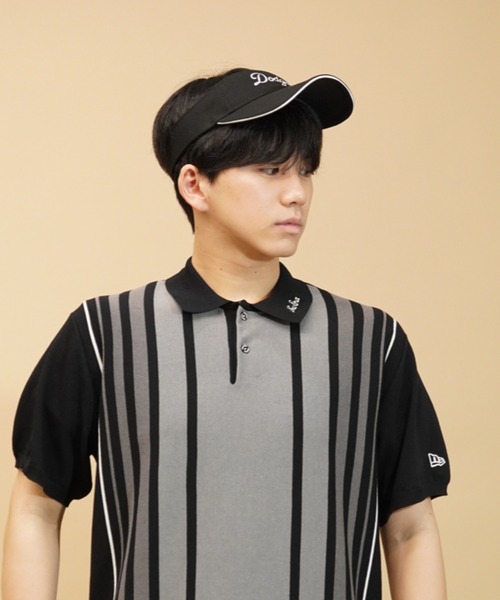 NewYork Yankees 90s USA製 deadstockサンバイザー ニューヨーク ヤンキース サンバイザー ネイビー 刺繍 MLB NY
