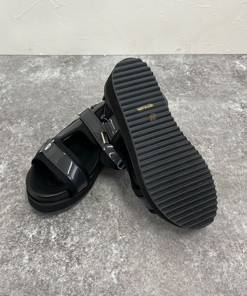 JETEE（ジュテ）の「【JETEE/ジュテ】 クリアカバーバンドサンダル（サンダル・レディース・ブラック・L/M）」の7枚目の写真