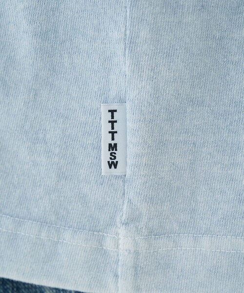 TTT MSW(ティー)の「【TTTMSW/ティー】Throat lozenge tee(Tシャツ/カットソー・メンズ・ベージュ/ブルー・M/L)」の12枚目の写真