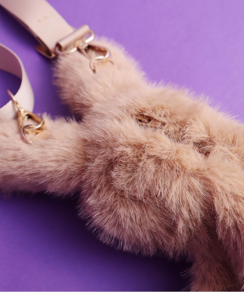 didizizi（ディディジジ）の「うさぎショルダーバッグ（トートバッグ・レディース・ベージュ/ブラック/グレー・FREE）」の20枚目の写真