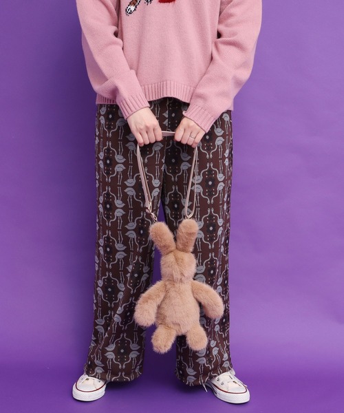 didizizi（ディディジジ）の「うさぎショルダーバッグ（トートバッグ・レディース・ベージュ/ブラック/グレー・FREE）」の11枚目の写真