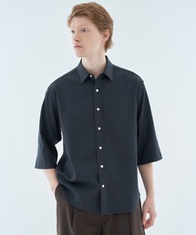 Estnation 半袖　シャツ エストネーション ESTNATION 半袖シャツ ストライプ メンズ M