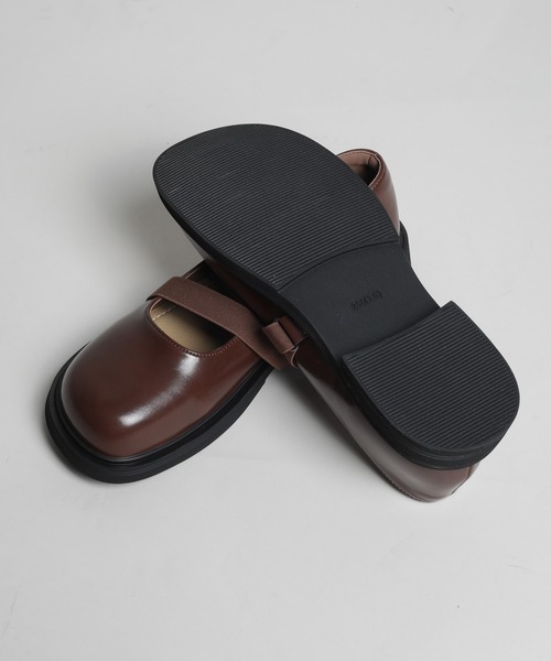shoes365(シューズスリーシックスファイヴ)の「【shoes365】ダブルゴムバンドメリージェーンシューズ(その他シューズ・レディース・ブラウン/ブラック/オフホワイト・25.0cm/22.5cm/23.0cm/23.5cm/24.0cm/24.5㎝)」の17枚目の写真