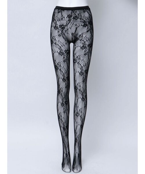GYDA(ジェイダ)の「デザインラッセルタイツ(タイツ/ストッキング・レディース・ブラック・SMALL)」の21枚目の写真