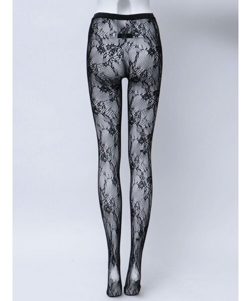 GYDA(ジェイダ)の「デザインラッセルタイツ(タイツ/ストッキング・レディース・ブラック・SMALL)」の19枚目の写真