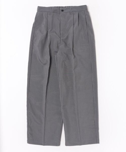 COLONY 2139(コロニートゥーワンスリーナイン)の「ピンストライプ2タックワイドパンツ(スラックス・メンズ・グレー/ブラック/チャコールグレー・MEDIUM/LARGE)」の2枚目の写真