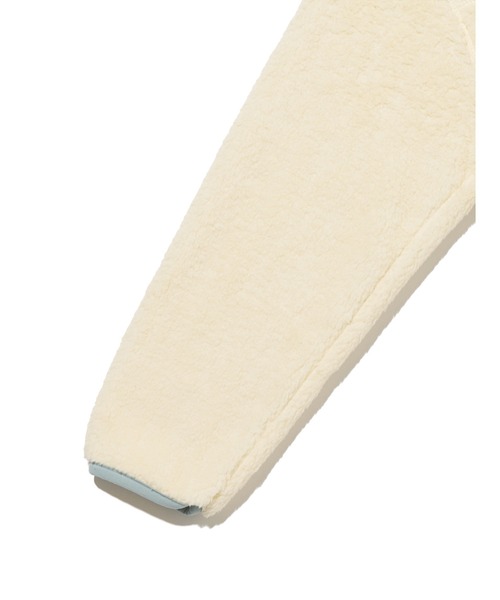 Levi's（リーバイス）の「Levi's/リーバイス ハーフジップフリース ホワイト WHITE SWAN（ブルゾン・レディース・オフホワイト・XS/M/S）」の4枚目の写真