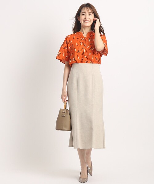 CDEC COUPDECHANCE夏クードシャンス総柄ブラウスsize M 洗える】柄ブラウス（シャツ・ブラウス） | COUP DE CHANCE