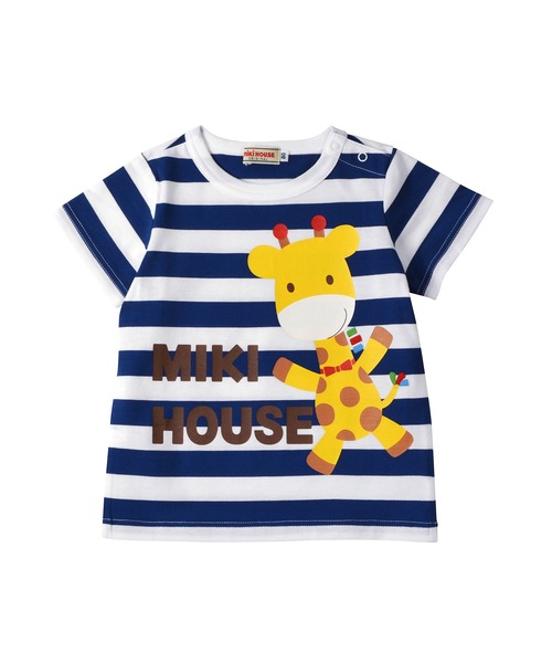 【セール】アニマル半袖Tシャツ(Tシャツ/カットソー)|MIKI HOUSE(ミキハウス)