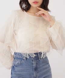 ◇フリルブラウス