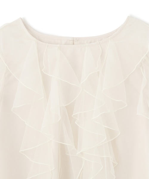 JILL by JILL STUART（ジルバイジルスチュアート）の「◇フリルブラウス（シャツ/ブラウス・レディース・ラベンダー/ホワイト系その他/ピンク・FREE）」の10枚目の写真