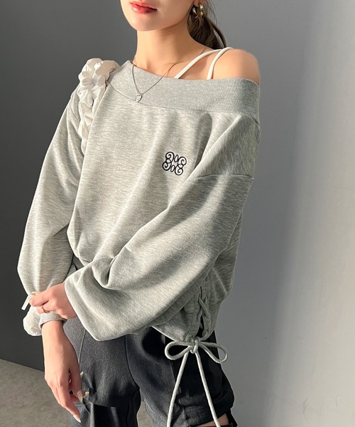 セール】【mily bilet】大人肌見せヘルシースタイル。サイド
