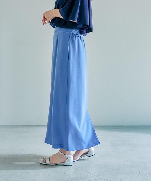 Elura(エルーラ)の「<レギュラー/低身長サイズ>サマ見えナロースカート/131598(スカート・レディース・ブラック/ブラウン系その他4/ブラック系その他/ブルー・MEDIUM/LARGE/FREE(S))」の11枚目の写真