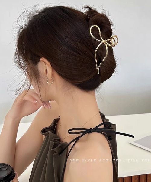 Acca バレッタ ヘアクリップ リボン フローティングリボンバレッタ | ACCA