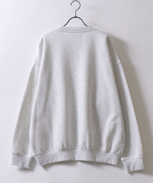 SITRY(シトリー)の「SITRY Girl Embroidery Sweat Shirt/別注 オーバーサイズ ガール ワンポイント刺繍 裏起毛 スウェット トレーナー(スウェット・レディース・グレー系その他2/ホワイト/ホワイト系その他/アッシュグレー/ブラック系その他/ホワイト系その他2/ブラック/グレー系その他/ブラック系その他2・M/L/XL)」の22枚目の写真