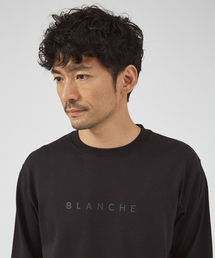 ABAHOUSE GRAY | 【BLANCHE】ベアポンチ ロゴ 長袖Tシャツ(Tシャツ/カットソー)