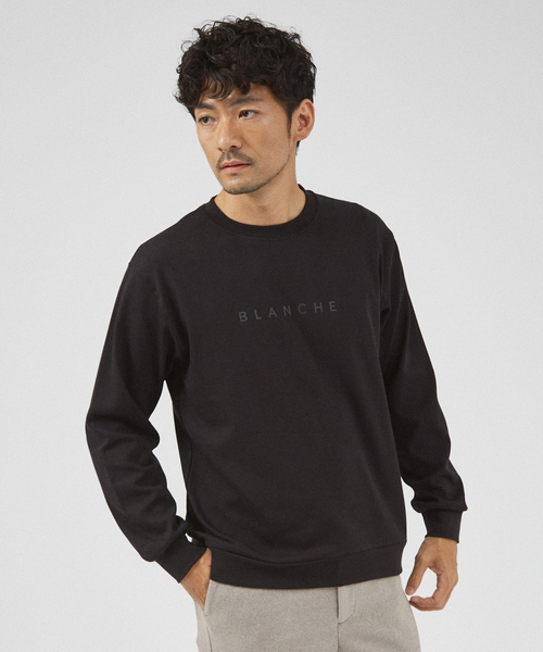 ABAHOUSE GRAY（アバハウスグレイ）の「【BLANCHE】ベアポンチ ロゴ 長袖Tシャツ（Tシャツ/カットソー・メンズ・ホワイト/グレー/グレイッシュベージュ/ブラック・46/48）」の8枚目の写真