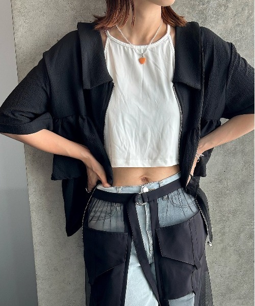 thank U more（サンキューモア）の「カラフルハート ビーズネックレス（ネックレス・レディース・パープル/イエロー/ピンク/ブルー/オレンジ・FREE）」の19枚目の写真