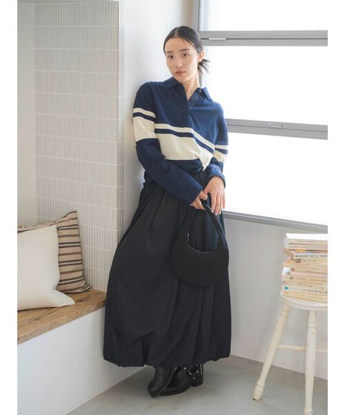 セール】バイカラーポロシャツ（ポロシャツ）｜Ungrid（アングリッド