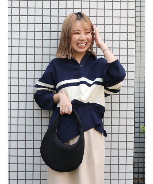 セール】バイカラーポロシャツ（ポロシャツ）｜Ungrid（アングリッド