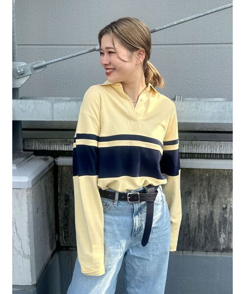 セール】バイカラーポロシャツ（ポロシャツ）｜Ungrid（アングリッド