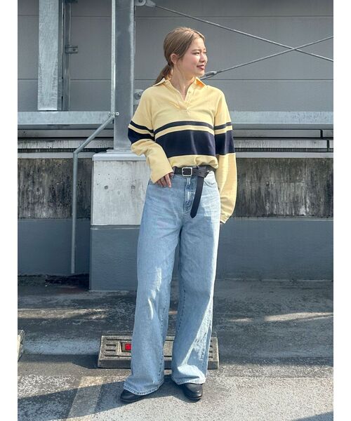 セール】バイカラーポロシャツ（ポロシャツ）｜Ungrid（アングリッド