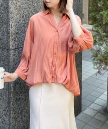 clear | バックスピンドル裾タックブラウス [シンプル可愛い ベーシック]≪2024AW新作≫(シャツ/ブラウス)