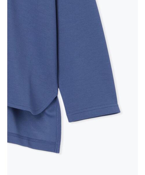 Te chichi TERRASSE（テチチテラス）の「ダンボールポンチョライクトップス（Tシャツ/カットソー・レディース・ブルー/チャコールグレー/オフホワイト・F）」の19枚目の写真