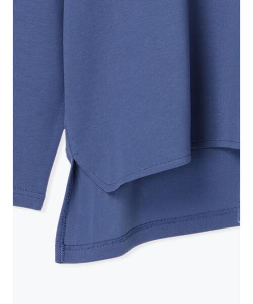 Te chichi TERRASSE（テチチテラス）の「ダンボールポンチョライクトップス（Tシャツ/カットソー・レディース・ブルー/チャコールグレー/オフホワイト・F）」の20枚目の写真