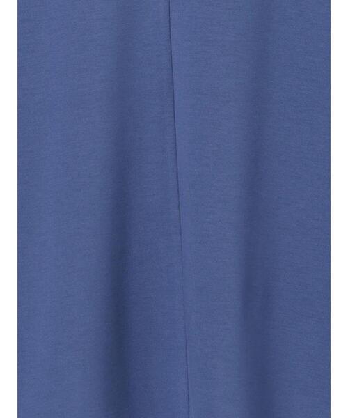 Te chichi TERRASSE（テチチテラス）の「ダンボールポンチョライクトップス（Tシャツ/カットソー・レディース・ブルー/チャコールグレー/オフホワイト・F）」の22枚目の写真