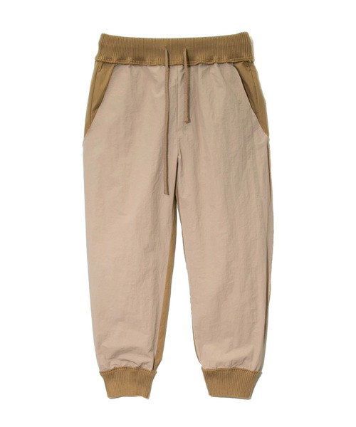 【セール】ナイロン×コットンナイロンニットリブパンツ（その他パンツ）｜go slow caravan（ゴースローキャラバン）