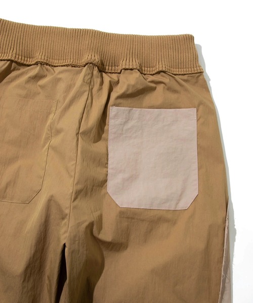 【セール】ナイロン×コットンナイロンニットリブパンツ（その他パンツ）｜go slow caravan（ゴースローキャラバン）