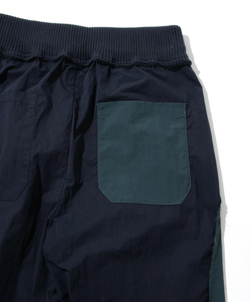 【セール】ナイロン×コットンナイロンニットリブパンツ（その他パンツ）｜go slow caravan（ゴースローキャラバン）