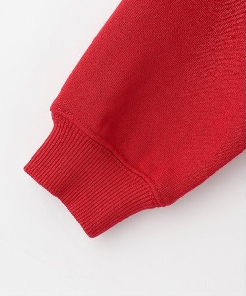 X-girl Stages（エックスガールステージス）の「サガラ刺しゅうフードボアパーカワンピース（ワンピース・キッズ・アイボリー/レッド/ネイビー・80ｃｍ/90cm/110cm/100cm/120cm/130cm/140cm）」の12枚目の写真