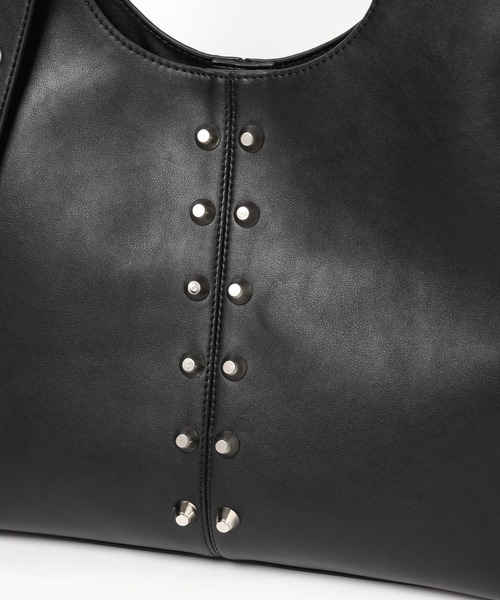 HARE（ハレ）の「スタッズトート(HARE)（トートバッグ・メンズ・ブラック・FREE）」の9枚目の写真