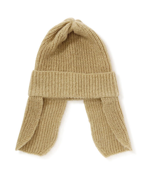 Odds（オッズ）の「ODDS/オッズ　2WAY WATCH 耳当て付きニット帽（ニットキャップ/ビーニー・レディース・ベージュ/チャコールグレー/その他18・F）」の13枚目の写真