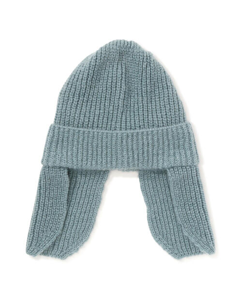 Odds（オッズ）の「ODDS/オッズ　2WAY WATCH 耳当て付きニット帽（ニットキャップ/ビーニー・レディース・ベージュ/チャコールグレー/その他18・F）」の12枚目の写真