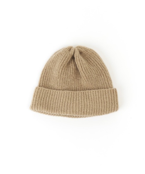 Odds（オッズ）の「ODDS/オッズ　2WAY WATCH 耳当て付きニット帽（ニットキャップ/ビーニー・レディース・ベージュ/チャコールグレー/その他18・F）」の6枚目の写真