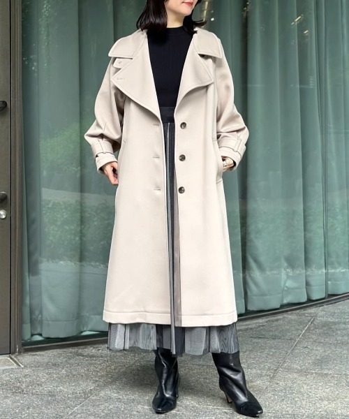 【セール】◆裏起毛ツイルコート（その他アウター）｜JILL STUART（ジルスチュアート）