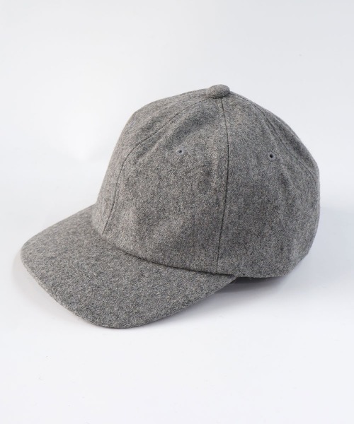 CEMONEMO（セモネモ）の「フェルト ボールキャップ（キャップ・レディース・グレー/ベージュ/チャコール・FREE）」の2枚目の写真