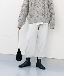 かぐれ | コットンカシミヤスムースニットパンツ(その他パンツ)
