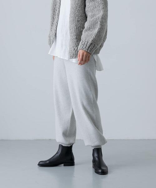 かぐれ（カグレ）の「コットンカシミヤスムースニットパンツ（ニット