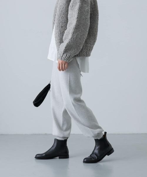 かぐれ（カグレ）の「コットンカシミヤスムースニットパンツ