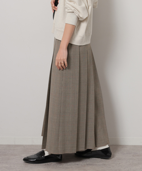 JOURNAL STANDARD relume(ジャーナルスタンダード レリューム)の「チェックプリーツスカート(スカート・レディース・グレー/ベージュ・36/38)」の13枚目の写真