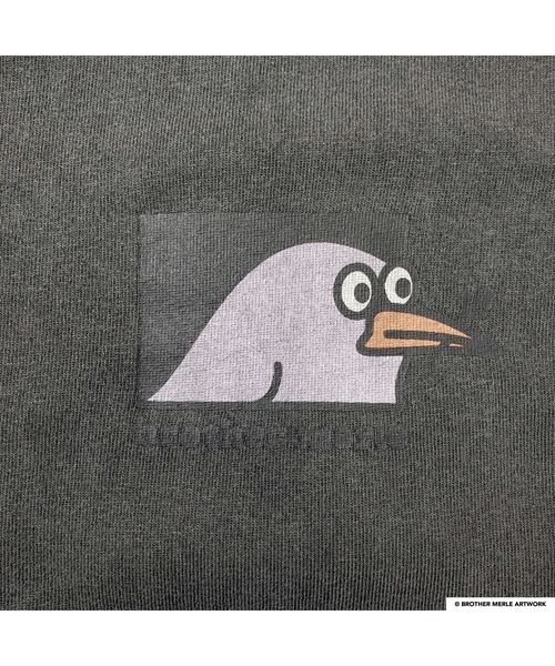 BROTHER MERLE（ブラザー マール）の「RIVER SIDE CULTURE/Brother Merle(ブラザーマール) TOILET ロンT (M4)（Tシャツ/カットソー・メンズ・サックスブルー/チャコールグレー・MEDIUM/LARGE/X-LARGE）」の15枚目の写真