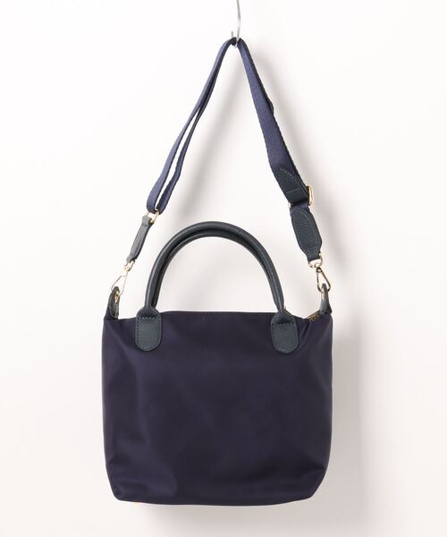 BONFANTI（ボンファンティ）の「【BONFANTI/ボンファンティ】2WAY　ナイロントート　バッグ　Sサイズ（ショルダーバッグ・レディース・ブラック/チャコールグレー/ネイビー・FREE）」の4枚目の写真