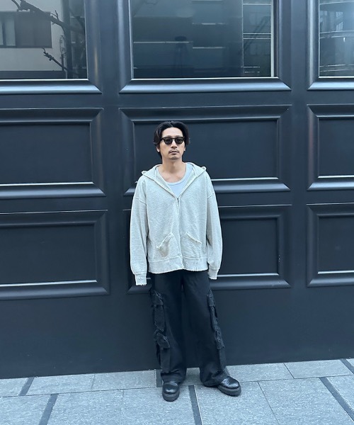 STYLISE（スタイライズ）の「【STYLISE / スタイライズ】ユーティリティ デニム カーゴパンツ（デニムパンツ・メンズ・ブラック系その他/ブルー系その他・M/S/L）」の10枚目の写真