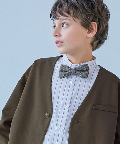 devirock（デビロック）の「えらべる フォーマルネクタイ（ネクタイ・キッズ・ブラック系2/ブルー系1/ブルー系2/ブルー系3/ホワイト系/ブラック系1/レッド系/ホワイト系2/ブルー系4/ブルー系5/ブラック系3・M/L/FREE）」の5枚目の写真